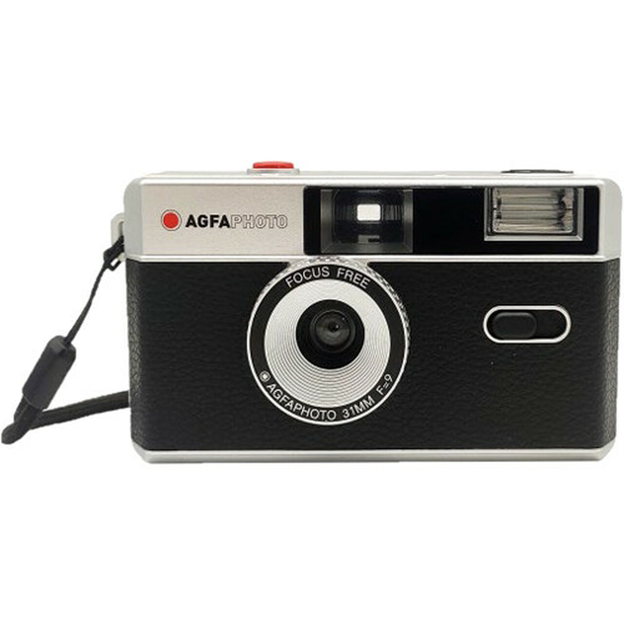 Agfa 35mm Film Camera Flash with Pouch Black