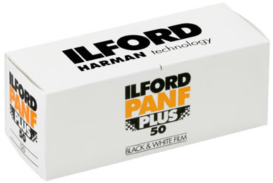 Ilford Pan F Plus 120 Film Roll Ilford Pan F Plus 120 Film Roll